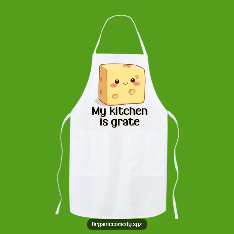 Funny Wiggling Cheese Apron: Cook with Joy, Perfect Kitchen Funny Gift